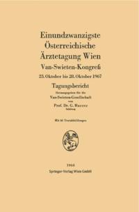 Einundzwanzigste Österreichische Ärztetagung Wien