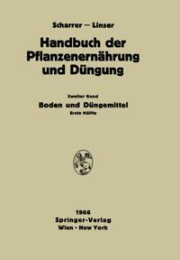 Handbuch der Pflanzenernährung und Düngung