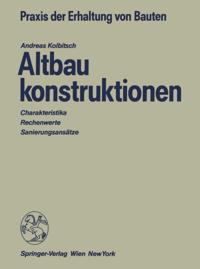 Praxis der Erhaltung von Bauten