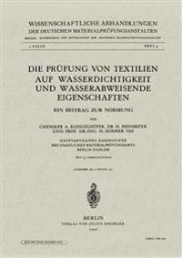 Die Prüfung von Textilien auf Wasserdichtigkeit und wasserabweisende Eigenschaften