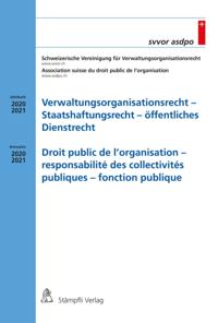 Verwaltungsorganisationsrecht - Staatshaftungsrecht - öffentliches Dienstrecht / Droit public de l''organisation - responsabilité des collectivités publiques - fonction publique