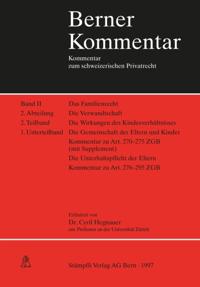 Berner Kommentar. Kommentar zum schweizerischen Privatrecht