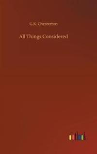 Bokomslag för "All Things Considered"