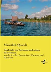 Nachricht von Suriname und seinen Einwohnern