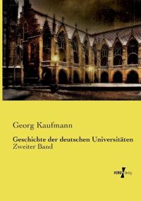 Geschichte der deutschen Universitäten