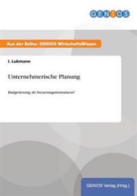 Unternehmerische Planung