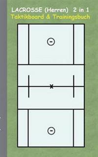Lacrosse (Herren) 2 in 1 Taktikboard und Trainingsbuch