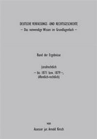 Deutsche Verfassungs- und Rechtsgeschichte