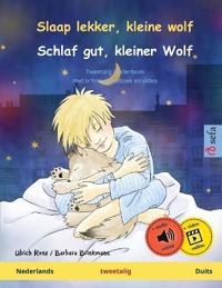Slaap lekker, kleine wolf - Schlaf gut, kleiner Wolf (Nederlands - Duits)