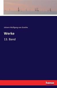 Kirjan kansi "Werke"