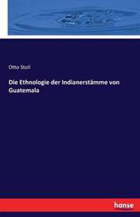 Kirjan kansi "Die Ethnologie der Indianerstämme von Guatemala"