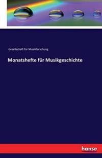 Monatshefte für Musikgeschichte