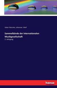 Sammelbände der internationalen Musikgesellschaft