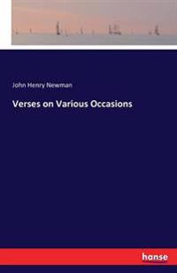 Bokomslag för "Verses on Various Occasions"