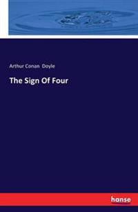 Kirjan kansi "The Sign of Four"