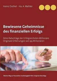 Bewiesene Geheimnisse des finanziellen Erfolgs