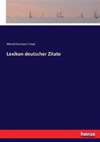 Lexikon deutscher Zitate