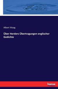 Über Herders Übertragungen englischer Gedichte