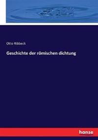 Geschichte der römischen dichtung