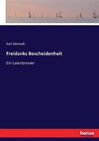 Freidanks Bescheidenheit