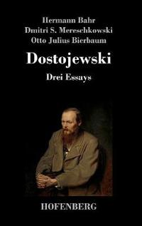 Kirjan kansi "Dostojewski"
