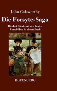 Kirjan kansi "Die Forsyte-Saga"
