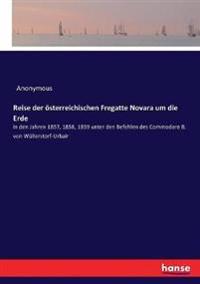 Kirjan kansi "Reise der österreichischen Fregatte Novara um die Erde"