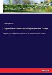 Allgemeines Gesetzbuch für die preussischen Staaten