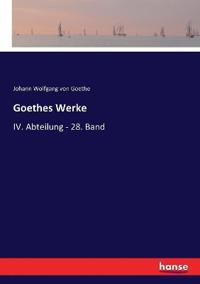 Goethes Werke