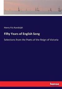 Bokomslag för "Fifty Years of English Song"
