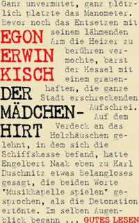 Der Mädchenhirt – Ein Milieuroman