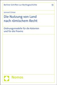 Berliner Schriften zur Rechtsgeschichte