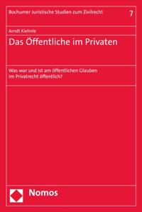 Bochumer Juristische Studien zum Zivilrecht
