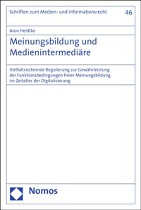 Schriften zum Medien- und Informationsrecht