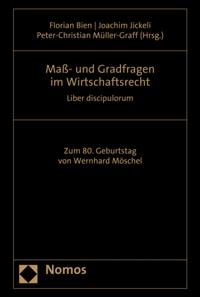 Maß- und Gradfragen im Wirtschaftsrecht