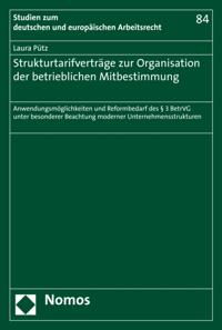 Strukturtarifverträge zur Organisation der betrieblichen Mitbestimmung