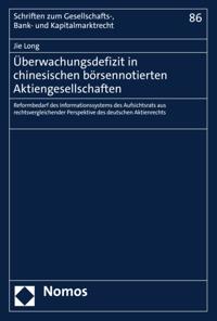 Überwachungsdefizit in chinesischen börsennotierten Aktiengesellschaften