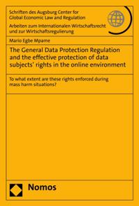 General Data Protection Regulation and the effective protection of data subjects' rights in the online environment