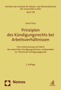 Prinzipien des Kündigungsrechts bei Arbeitsverhältnissen