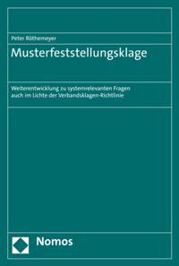 Musterfeststellungsklage