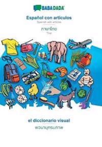 Español con articulos - Thai (in thai script), el diccionario visual