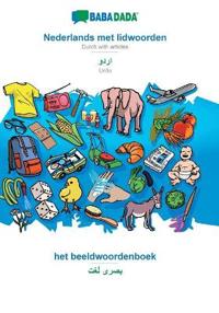 Nederlands met lidwoorden - Urdu (in arabic script), het beeldwoordenboek
