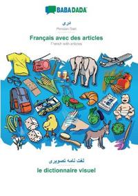 Persian Dari (in arabic script) - Français avec des articles, visual dictionary