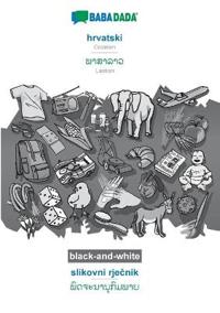 hrvatski - Laotian (in lao script), slikovni rjecnik, BW