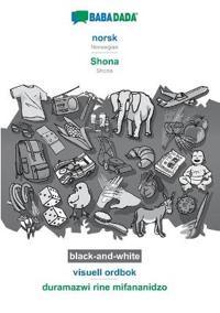 norsk (bokmål) - Shona, visuell ordbok, BW