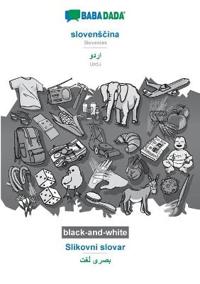 BABADADA black-and-white, slovensčina - Urdu (in arabic script), Slikovni slovar - visual dictionary (in arabic script)