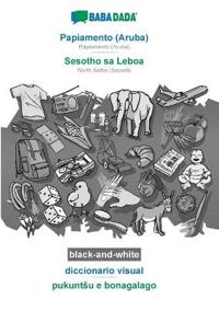Papiamento (Aruba) - Sesotho sa Leboa, diccionario visual, BW
