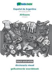 Español de Argentina - Afrikaans, diccionario visual, BW