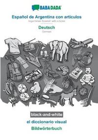 Español de Argentina con articulos - Deutsch, el diccionario visual, BW