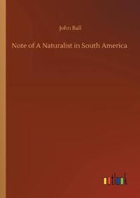 Note of A Naturalist in South America